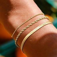 Men's Gold Exquisite Bracelets